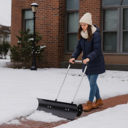 Müheloses Schneeräumen