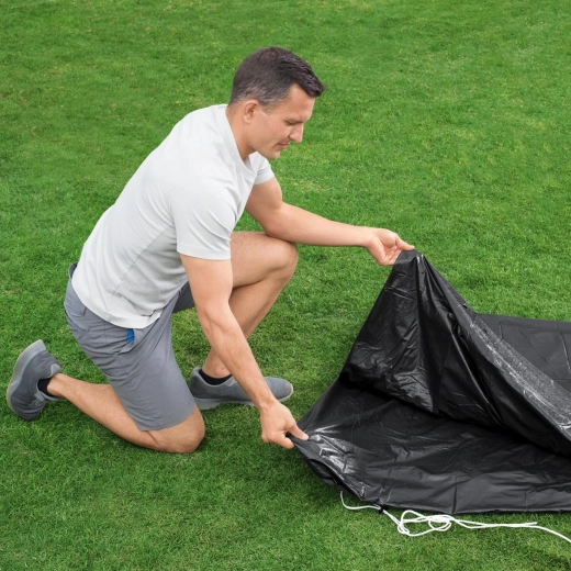 Fester Halt mit Schnüren