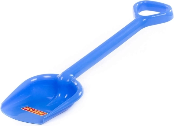 Große Kunststoff-Schaufel 41 cm blau