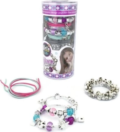 Set luxuriöser Armbänder in einer Tube