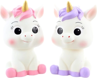 Sparbüchse Einhorn aus Kunststoff