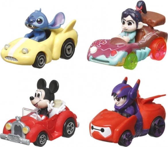 Hot Wheels RacerVerse 4er-Fahrzeug-Set 1:64