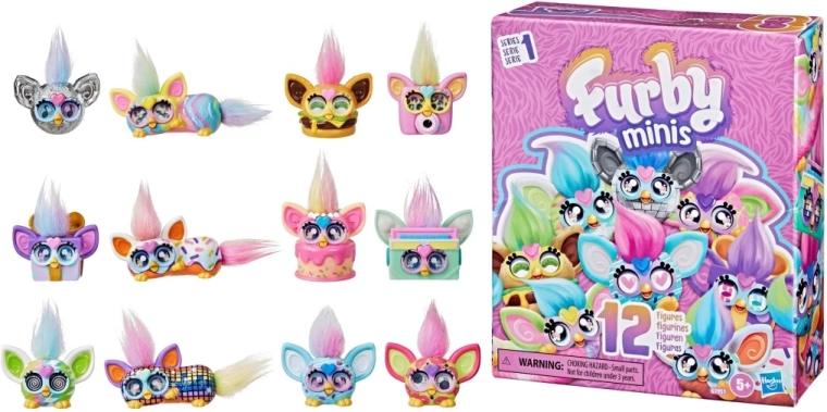 Furby-Minifiguren – Großpackung (12 Stück)
