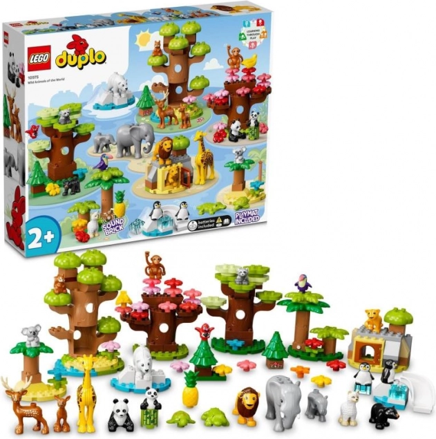 LEGO DUPLO Wilde Tiere der Welt Bausatz