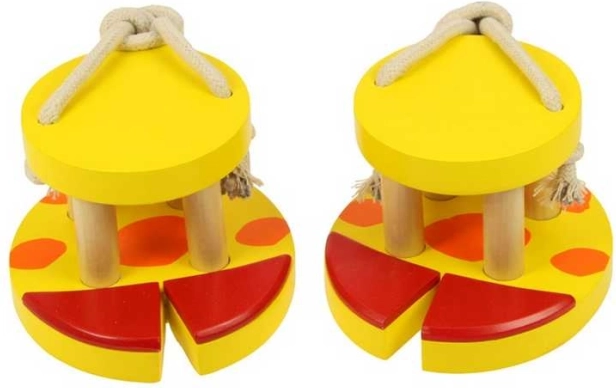 Hölzerne Giraffen-Stelzen für Kinder Bigjigs Toys