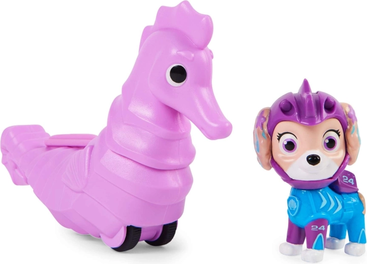 Fahrendes Seepferdchen auf Rädern