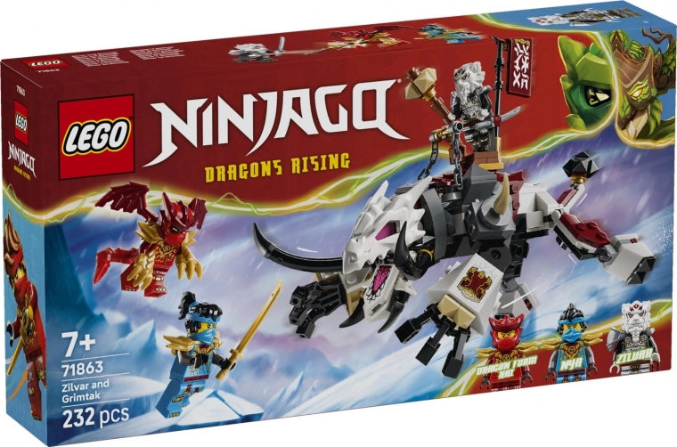 LEGO NINJAGO Zilvar und die Drachenbestie Grimtak