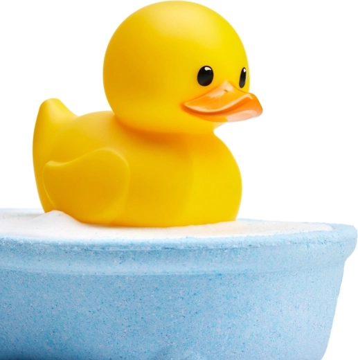 Badeente bereit zum Ausstellen