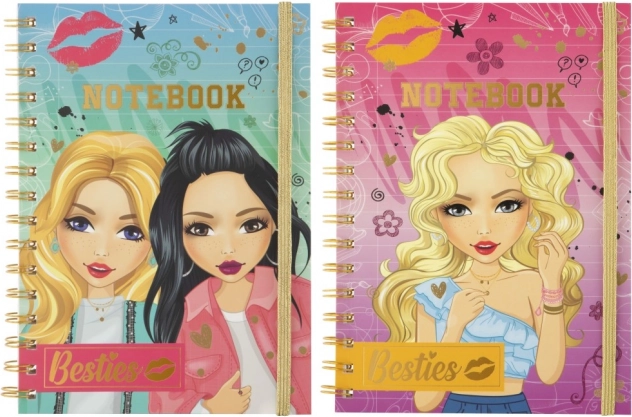 Ringbuch mit Linien Besties