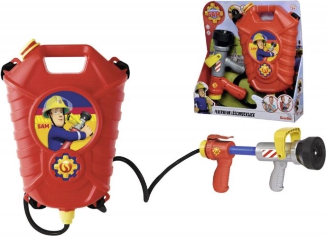 Wasserrucksack mit Sprüher FEUERWEHRMANN SAM