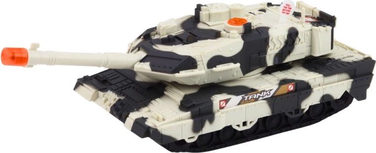 Panzer mit Lichtern, Sounds und drehbarem Turm