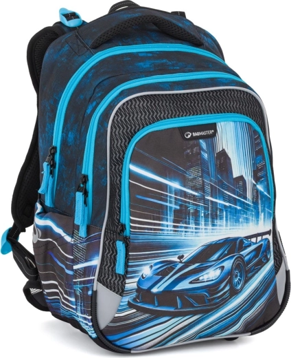 Bagmaster Lumi 26 C Schulrucksack Auto