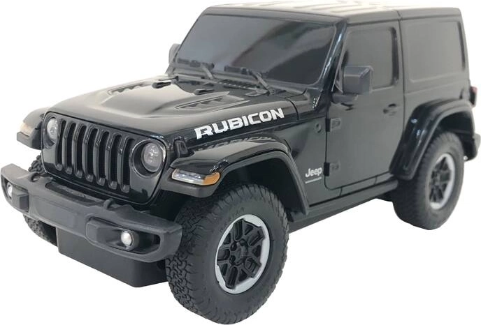 Ferngesteuertes Auto Rastar Jeep Wrangler JL 1:24 Schwarz