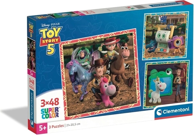 Clementoni Toy Story Kinderpuzzle Square 3×48 Teile