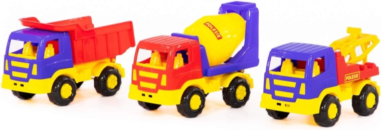 Set Kinder-Baufahrzeuge – 3 Stk.