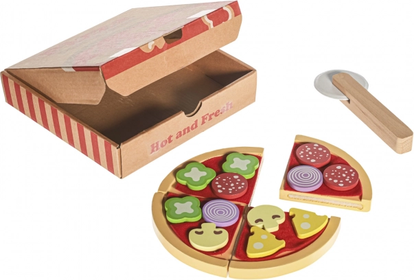 Holz Pizza Spielzeug für Kinder