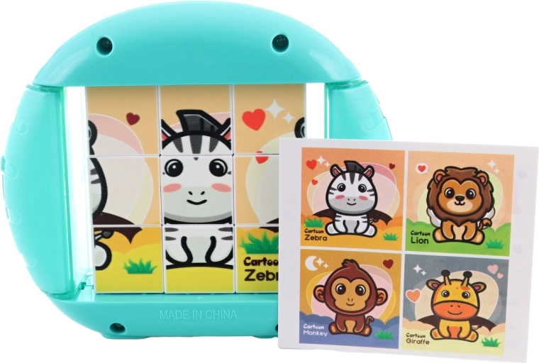 Vier Tiermotive in einem