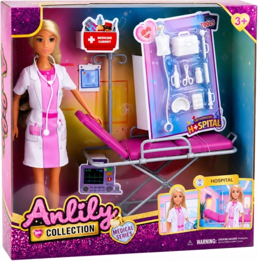 Trage und Ausstattung fürs Krankenhausspiel