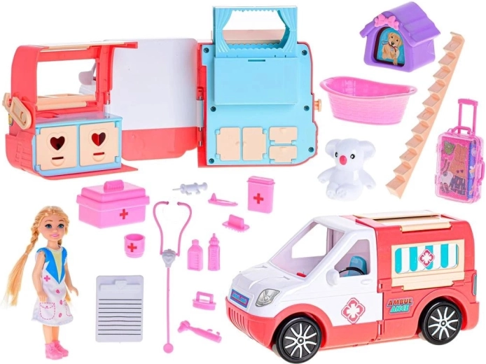 Komplette Klinik für Menschen und Haustiere