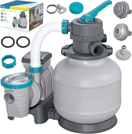 Sandfilteranlage mit Timer BESTWAY 8,3 m³/h