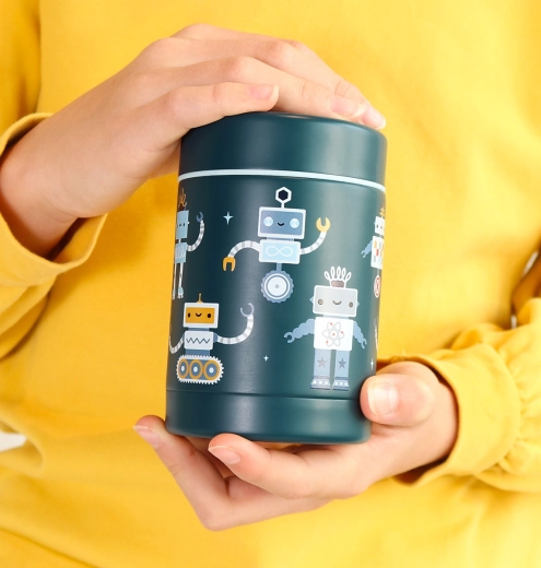 Niedliches Roboter-Design und einfach zu transportieren