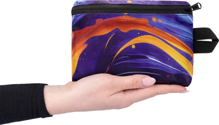 Smartes Federmäppchen mit doppelter Klappe und Taschen