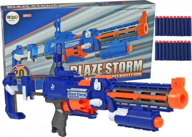 Karabiner für Schaumstoffpfeile mit drehbarem Magazin