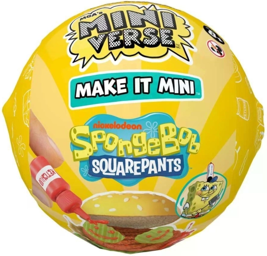 MGA's Miniverse Make It Mini SpongeBob SquarePants Überraschung – 1 Stück