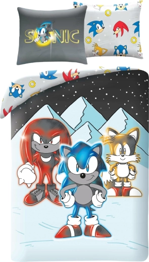 Kinderbettwäsche Sonic Friends aus Mikrofaser