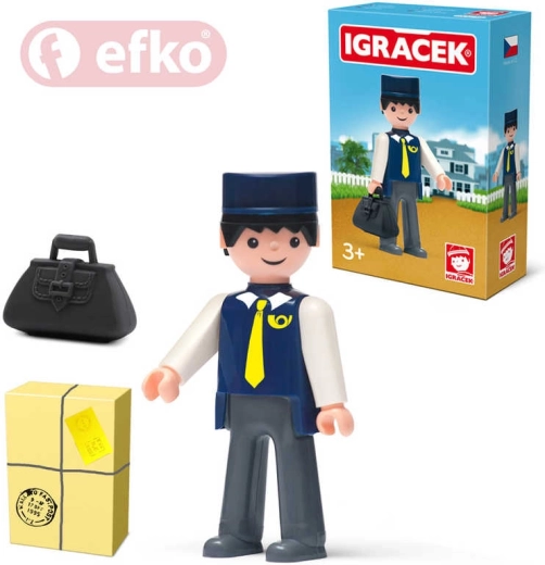 EFKO Igráček Postbote mit Zubehör in der Schachtel