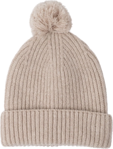 Lodger Merino-Mütze beige (1–2 Jahre)
