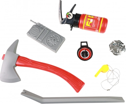 Feuerwehrset für Kinder mit Zubehör