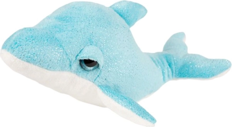 Plüschdelfin blau