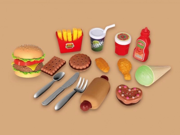 Mittagessen-Set PLEJO - Hamburger