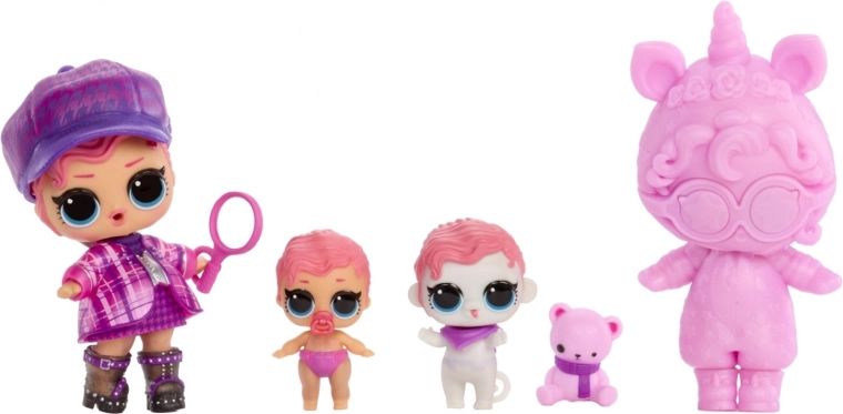 Modepuppe, Babys und Haustierchen