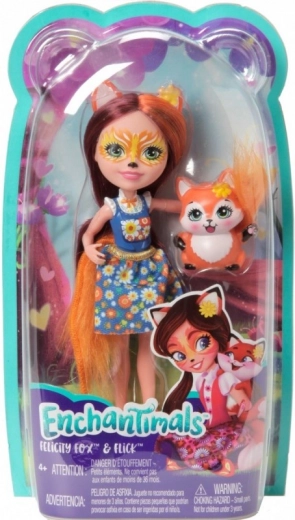 Puppe ENCHANTIMALS mit Haustier Felicity Fox