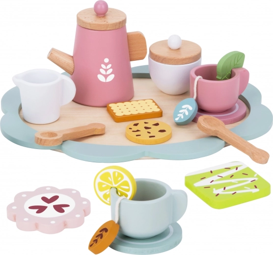 Holzspielzeug Tee-Set für Kinder