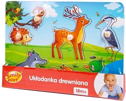 Holzpuzzle Wald