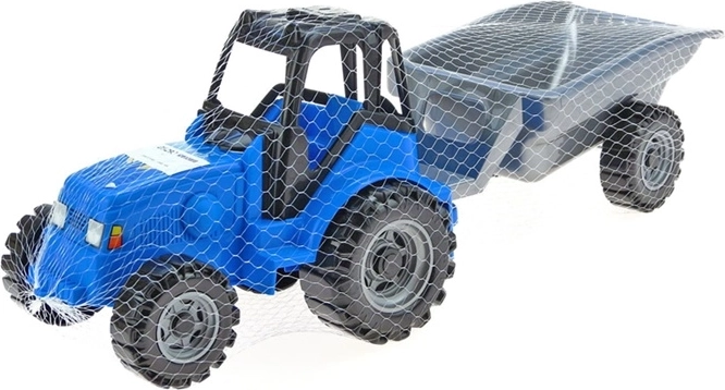 Kindertraktor Big Farmer 206 mit drehbarem Anhänger