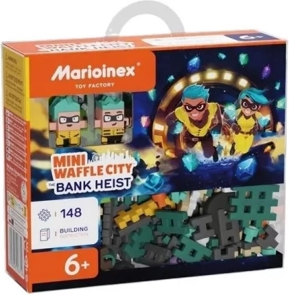Mini Waffle Banküberfall, 148 Teile