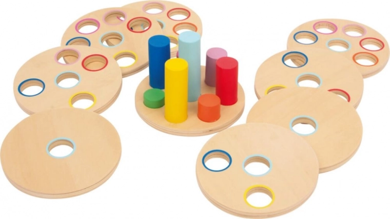 Logisches Holzspielzeug zum Stapeln Small Foot