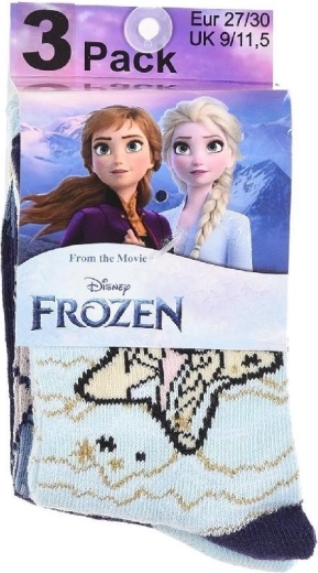 3 verschiedene Frozen-Designs in einer Packung