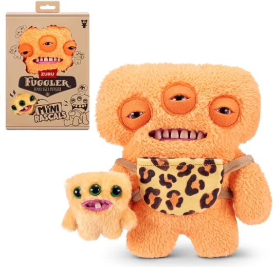 Spin Master Fuggler Mini Rascals Annoyed Alien + Baby Fugg (Double Trouble) – 1 Stück