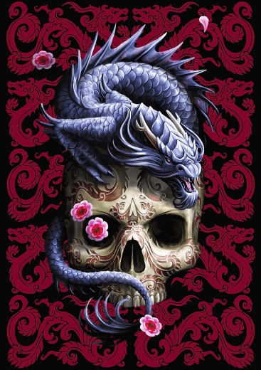 TREFL Premium Plus Puzzle – Orientalischer Drache (1000 Teile)