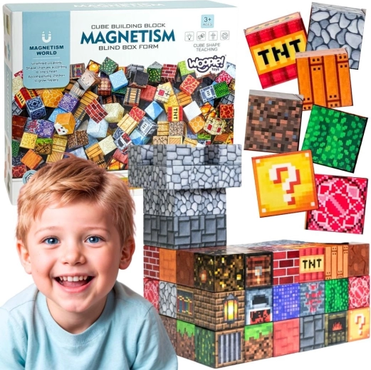 3D-Magnetbausatz – 63 Teile