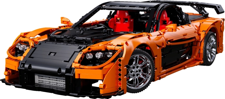 Imposanter Auftritt des 56 cm Sportwagens