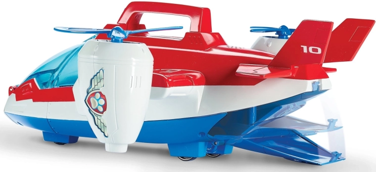 Bewegliche Triebwerke und praktischer Griff