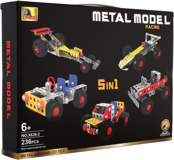 Fünf Modelle in einem Baukasten