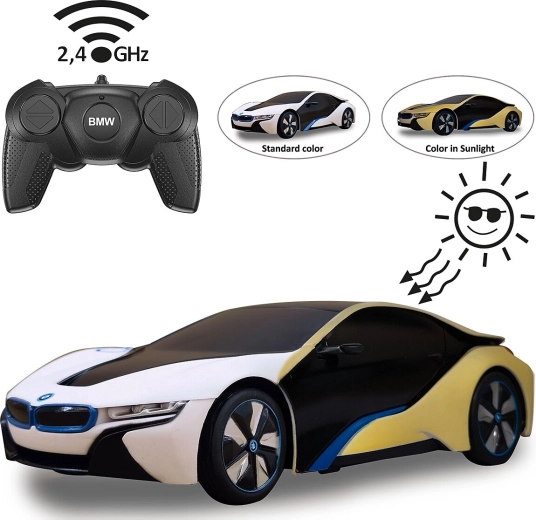 RC-Auto BMW i8 1:24 mit UV-photochromatischem Effekt