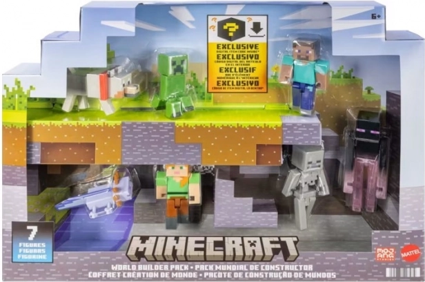 Minecraft Kreativ-Spielfiguren-Set